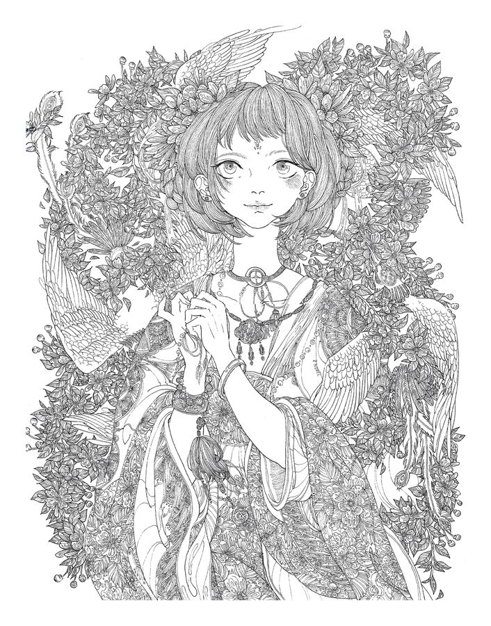 一枝春艳浓, syringe pen, by Yaxin Zheng